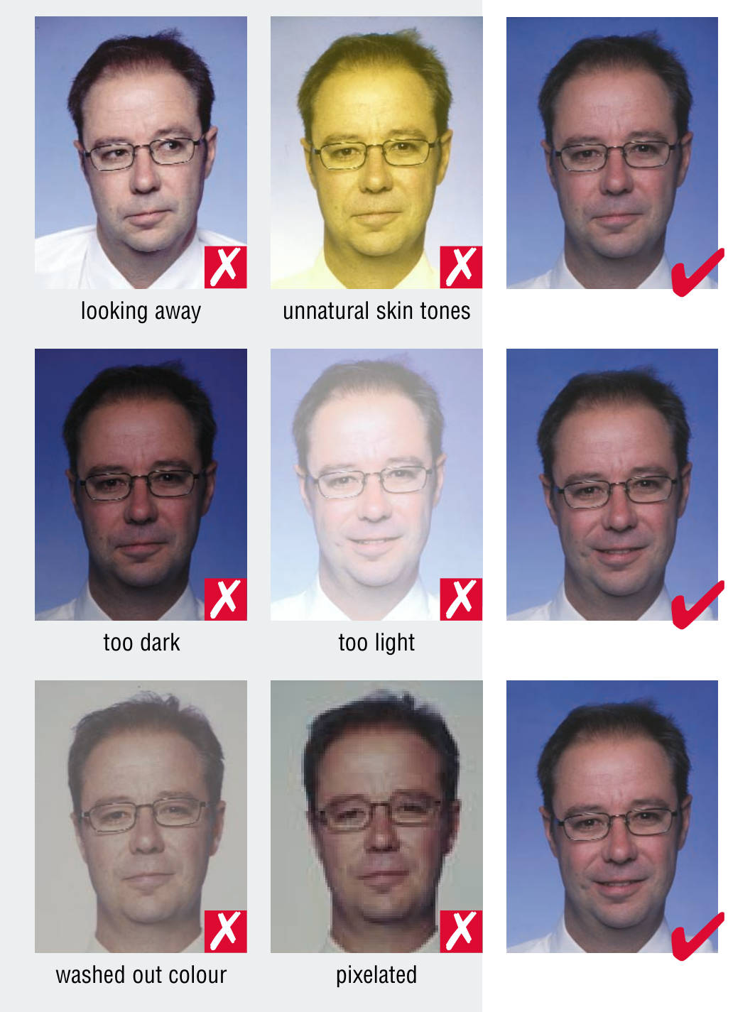 Photograph quality examples - set 2