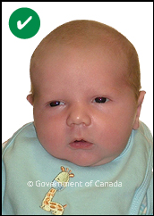 Acceptable passport photo example 5